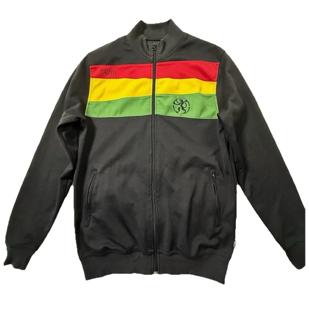 Planet Earth Track Jacket Zip Up L